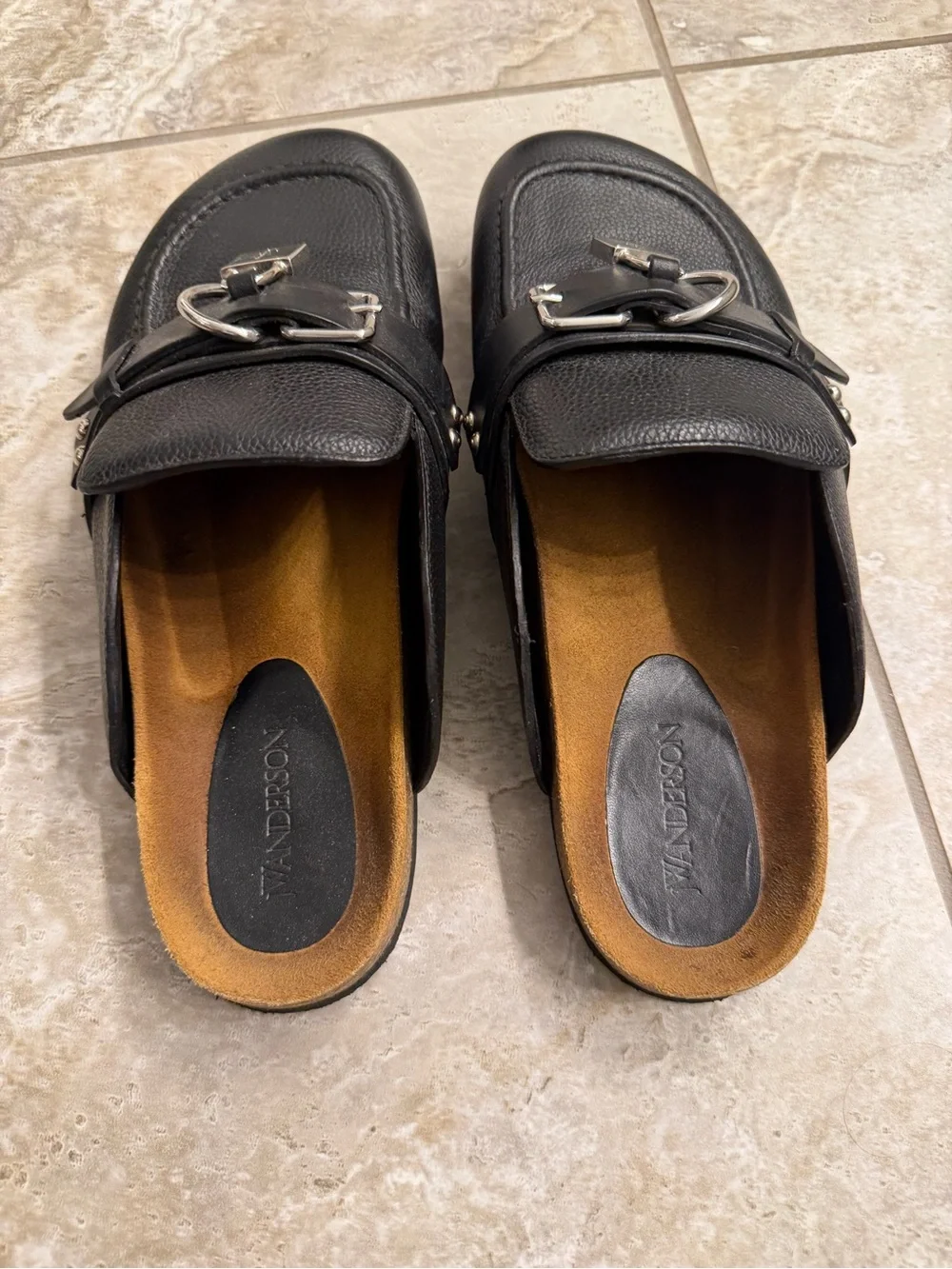JW Anderson Clog with Buckle Accent